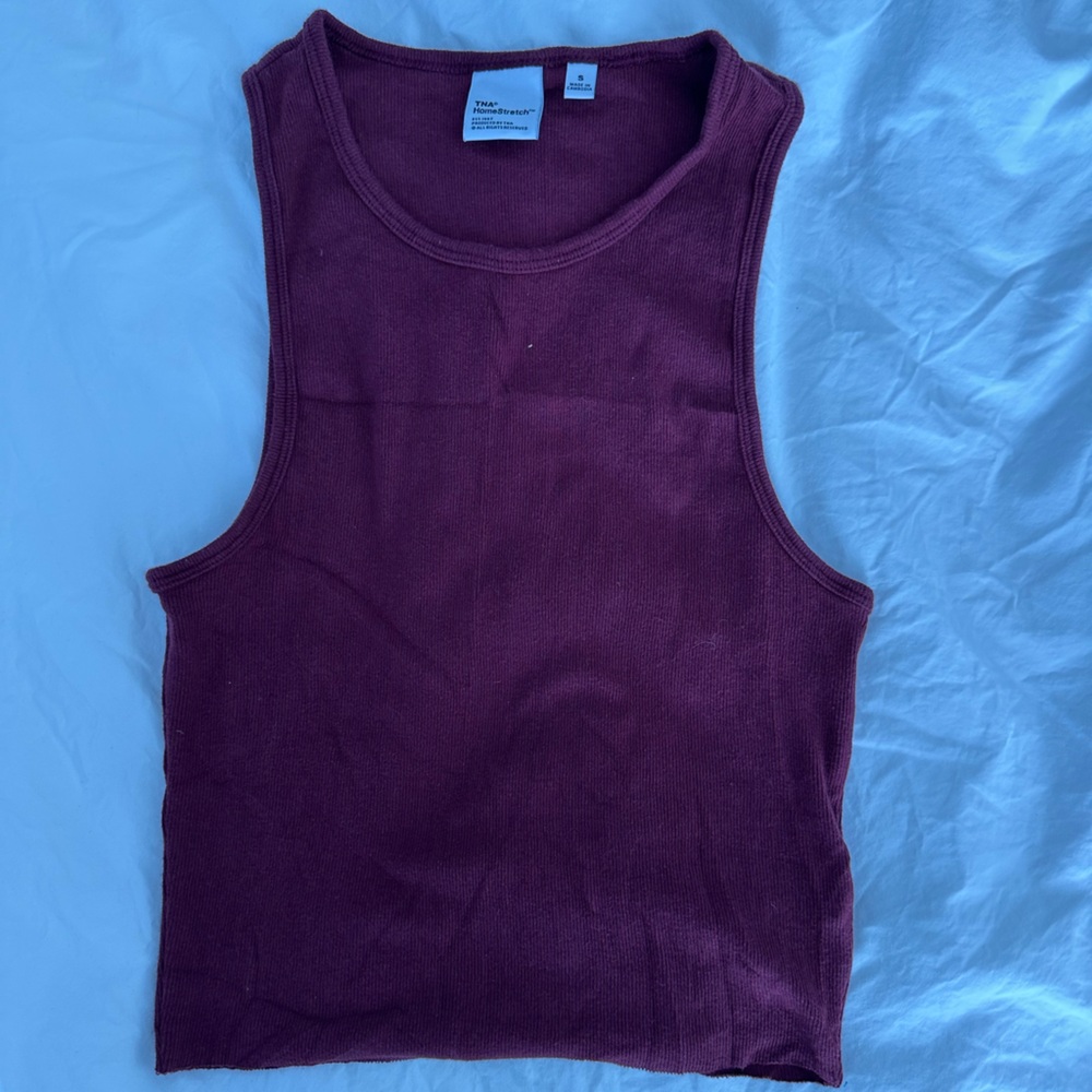 TNA Burgundy Tank Top